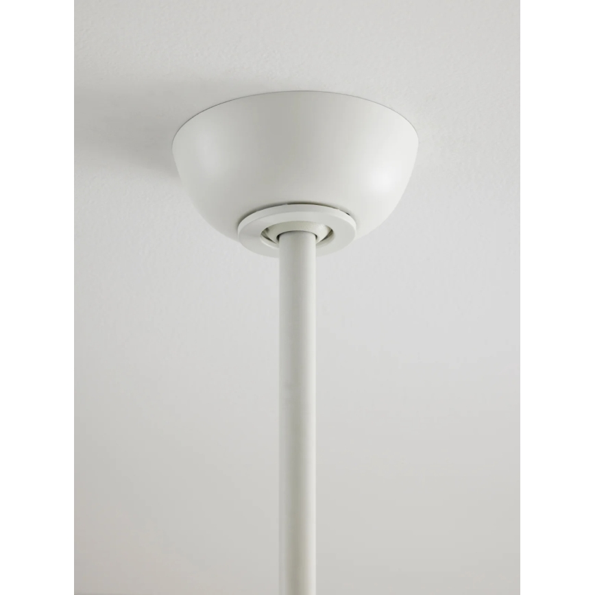 Lucci Air 21617049 - LED-himmennettävä kattotuuletin OSPREY 1xGX53/12W/230V halkaisija 132 cm valkoinen + kaukosäädin
