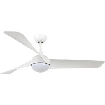Lucci Air 21617049 - LED-himmennettävä kattotuuletin OSPREY 1xGX53/12W/230V halkaisija 132 cm valkoinen + kaukosäädin