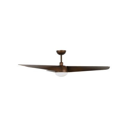 Lucci Air 21617249 - LED-himennettävä kattotuuletin OSPREY 1xGX53/12W/230V halkaisija 132 cm pronssi + kaukosäädin