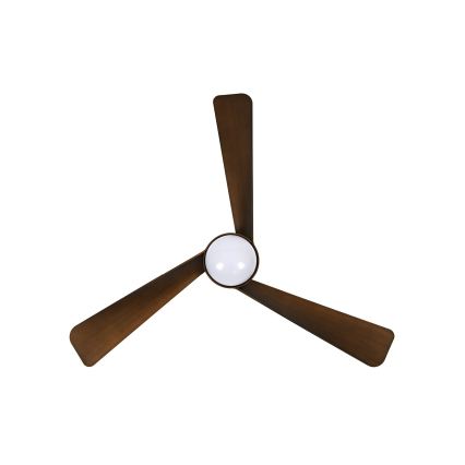 Lucci Air 21617249 - LED-himennettävä kattotuuletin OSPREY 1xGX53/12W/230V halkaisija 132 cm pronssi + kaukosäädin