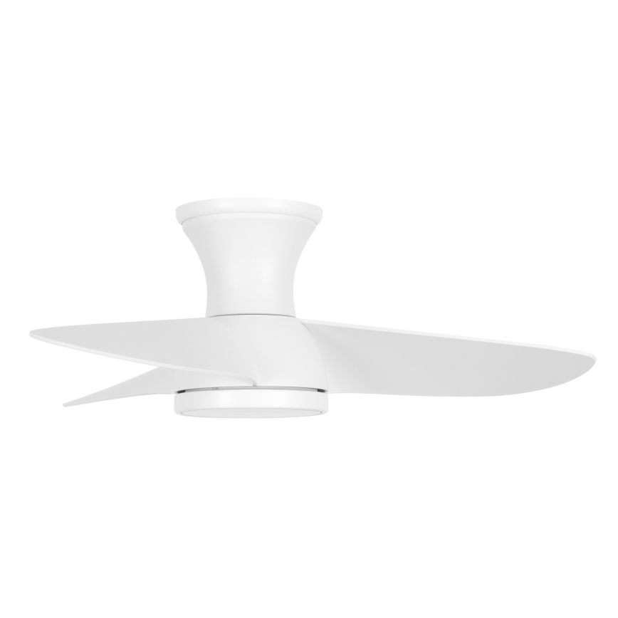 Lucci Air 51307149 - LED-himmennettävä kattotuuletin SYROS II LED/18W/230V 3000/4000/6000K halkaisija 76 cm valkoinen + kaukosäädin