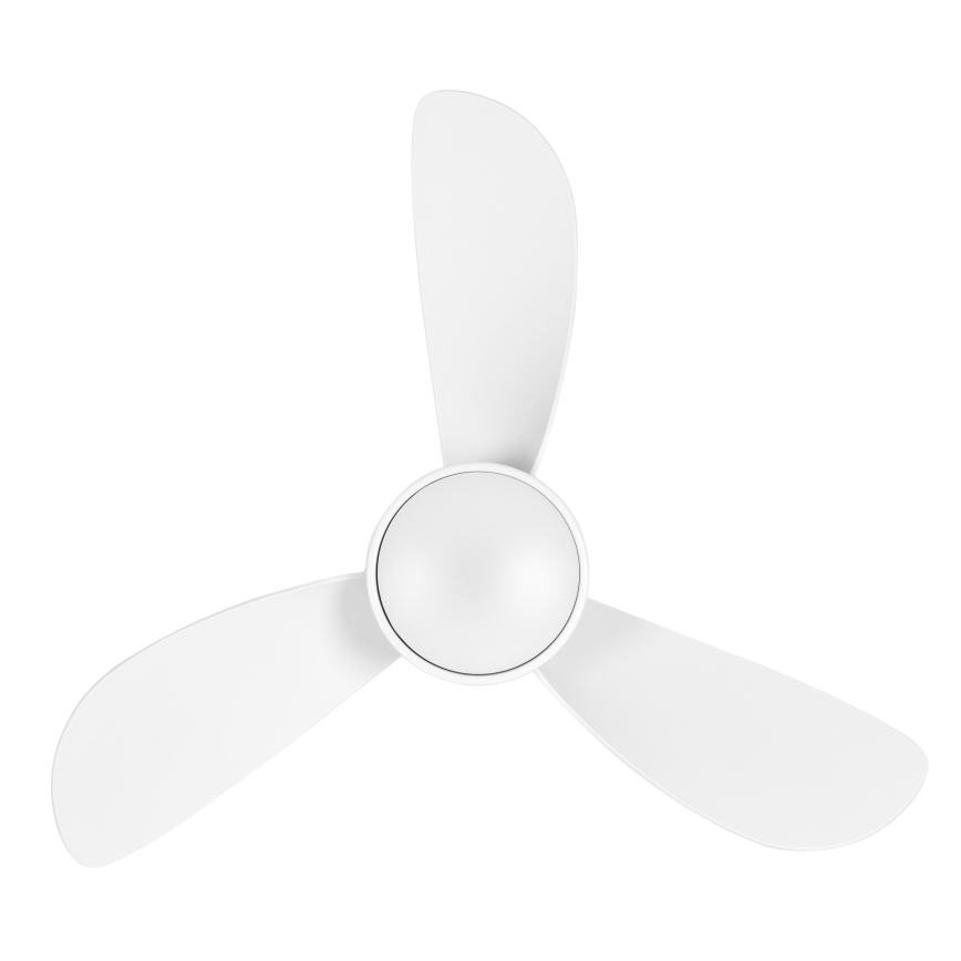 Lucci Air 51307149 - LED-himmennettävä kattotuuletin SYROS II LED/18W/230V 3000/4000/6000K halkaisija 76 cm valkoinen + kaukosäädin