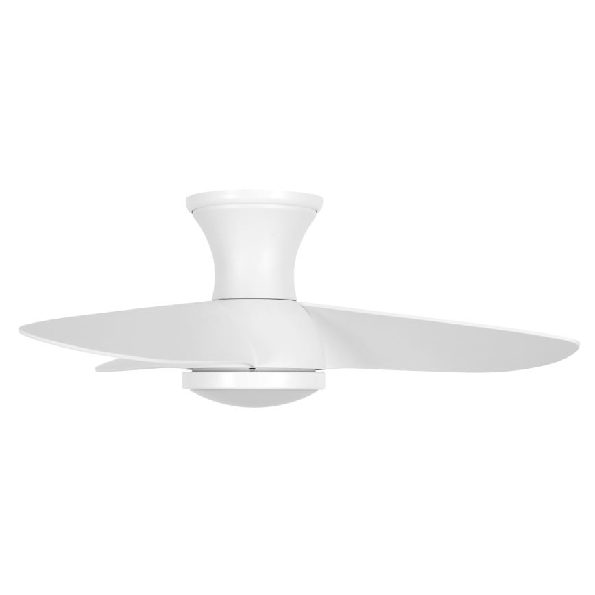 Lucci Air 51307149 - LED-himmennettävä kattotuuletin SYROS II LED/18W/230V 3000/4000/6000K halkaisija 76 cm valkoinen + kaukosäädin