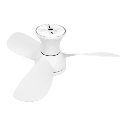 Lucci Air 51307149 - LED-himmennettävä kattotuuletin SYROS II LED/18W/230V 3000/4000/6000K halkaisija 76 cm valkoinen + kaukosäädin