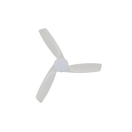 Lucci Air 513073 - BRONX LED himmennettävä kattotuuletin, LED 18 W, 230 V, 3000/4000/6000 K, halkaisija 132 cm, valkoinen + kaukosäädin