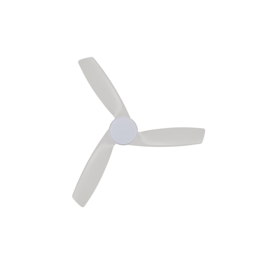 Lucci Air 513073 - BRONX LED himmennettävä kattotuuletin, LED 18 W, 230 V, 3000/4000/6000 K, halkaisija 132 cm, valkoinen + kaukosäädin