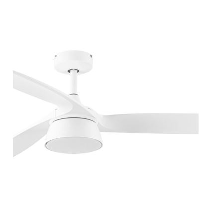 Lucci Air 513073 - BRONX LED himmennettävä kattotuuletin, LED 18 W, 230 V, 3000/4000/6000 K, halkaisija 132 cm, valkoinen + kaukosäädin