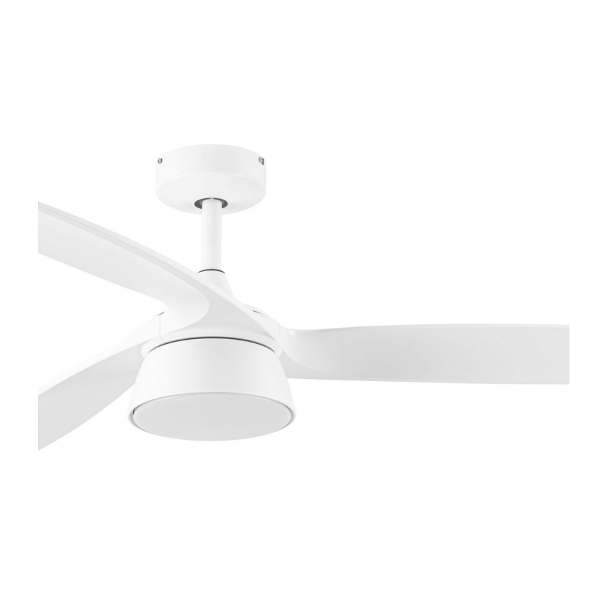 Lucci Air 513073 - BRONX LED himmennettävä kattotuuletin, LED 18 W, 230 V, 3000/4000/6000 K, halkaisija 132 cm, valkoinen + kaukosäädin