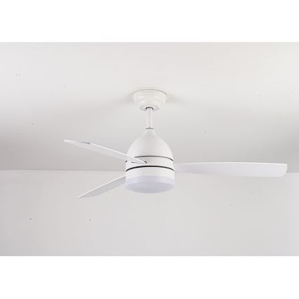 Lucci air 513075 - LED Kattotuuletin VECTOR LED/25W/230V 3000/4200/6500K valkoinen + kauko-ohjaus