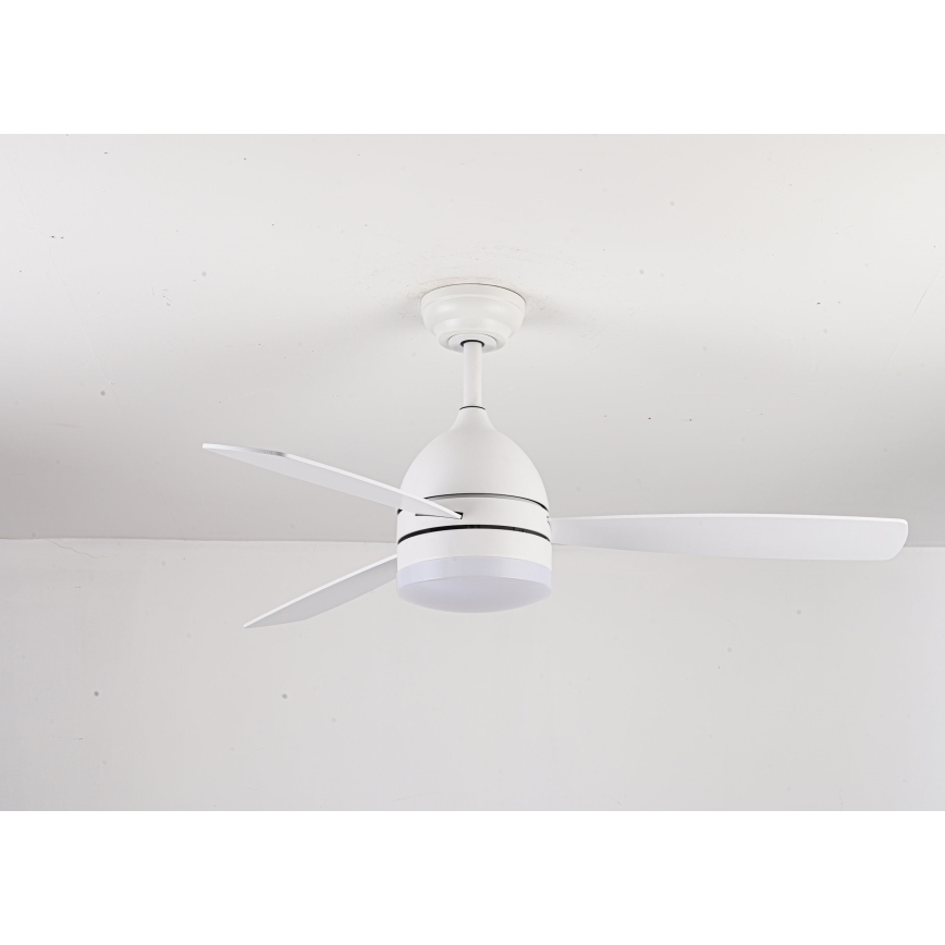 Lucci air 513075 - LED Kattotuuletin VECTOR LED/25W/230V 3000/4200/6500K valkoinen + kauko-ohjaus