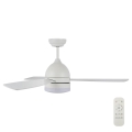 Lucci air 513075 - LED Kattotuuletin VECTOR LED/25W/230V 3000/4200/6500K valkoinen + kauko-ohjaus