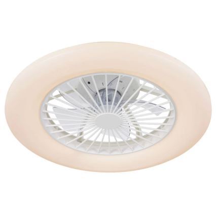 Lucci Air 513200 - LED Himmennettävä kattovalaisin tuulettimella OSLO LED/20W/230V 3000/4500/6500K valkoinen + kauko-ohjaus