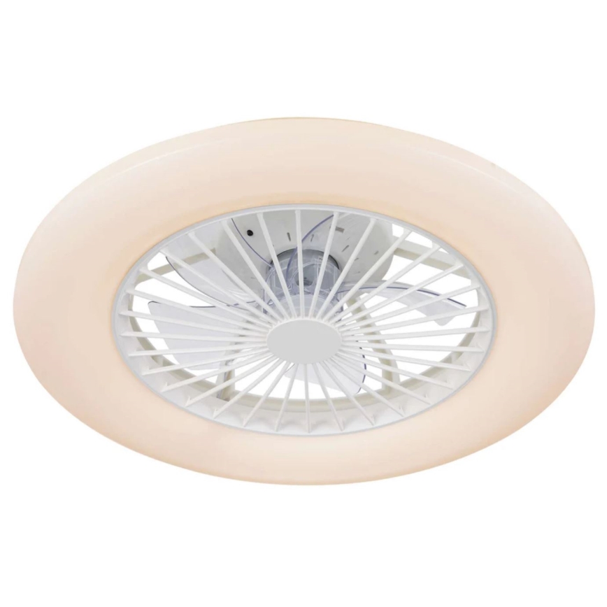 Lucci Air 513200 - LED Himmennettävä kattovalaisin tuulettimella OSLO LED/20W/230V 3000/4500/6500K valkoinen + kauko-ohjaus