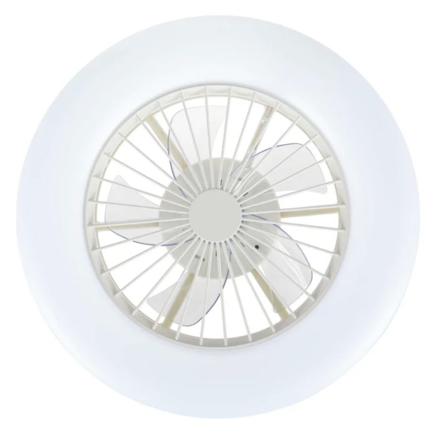 Lucci Air 513200 - LED Himmennettävä kattovalaisin tuulettimella OSLO LED/20W/230V 3000/4500/6500K valkoinen + kauko-ohjaus