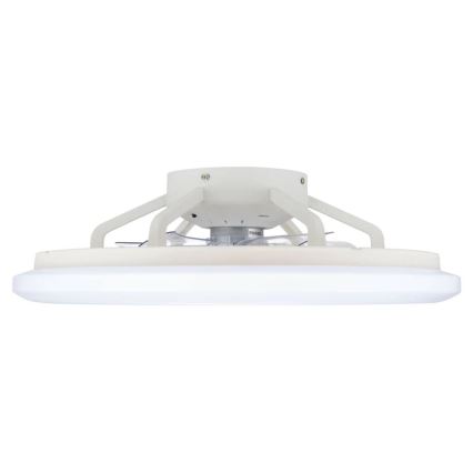 Lucci Air 513200 - LED Himmennettävä kattovalaisin tuulettimella OSLO LED/20W/230V 3000/4500/6500K valkoinen + kauko-ohjaus