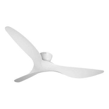 Lucci Air 514030 - Kattotuuletin KOTARA Ø 137 cm valkoinen + kaukosäädin