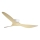 Lucci Air 514031 - Kattotuuletin KOTARA, halkaisija 137 cm, beige/valkoinen + kauko-ohjain