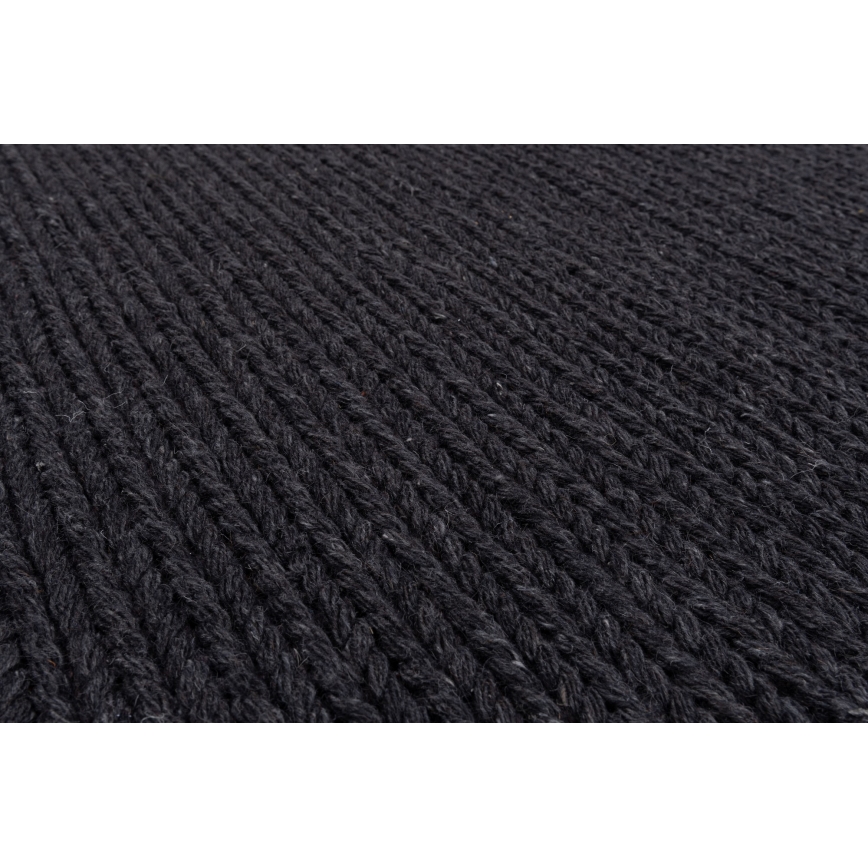 Luonnollinen FIR WOOL -villamatto 120x170 cm 2600 g/m2 antrasiitti