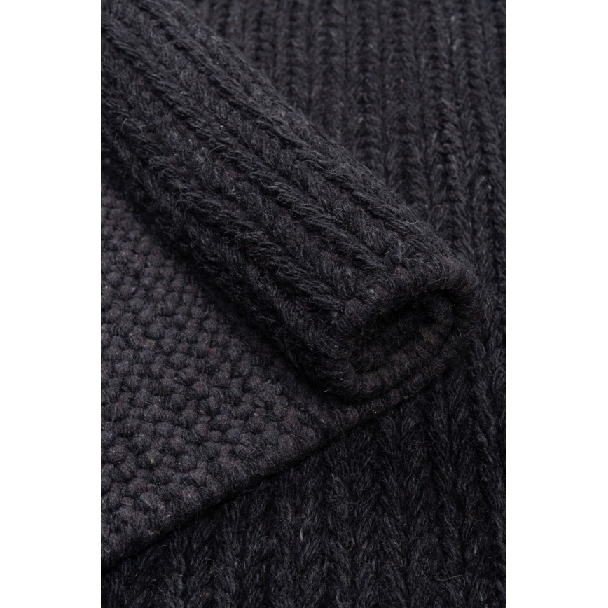 Luonnollinen FIR WOOL -villamatto 120x170 cm 2600 g/m2 antrasiitti