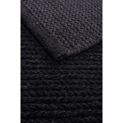 Luonnollinen FIR WOOL -villamatto 120x170 cm 2600 g/m2 antrasiitti