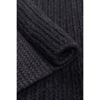 Luonnollinen matto FIR WOOL 160x230 cm 2600 g/m2 antrasiitti