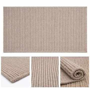 Luonnollinen matto FIR WOOL 200x300 cm 2600 g/m2 beige