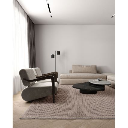 Luonnollinen matto FIR WOOL 200x300 cm 2600 g/m2 beige