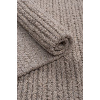 Luonnollinen matto FIR WOOL 70x140 cm 2600 g/m2 beige