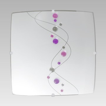 Luxera 45056 - Varaosa lasi kattovalaisimeen TAO PINK E27