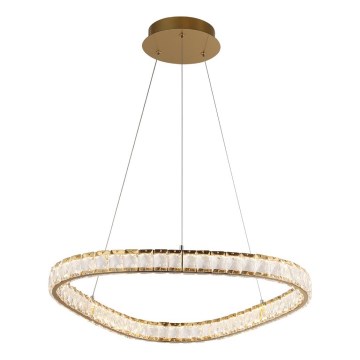 LUXERA 46151 - LED-riippuvalaisin vaijerilla MIST LED/43W/230V 4000K kultainen