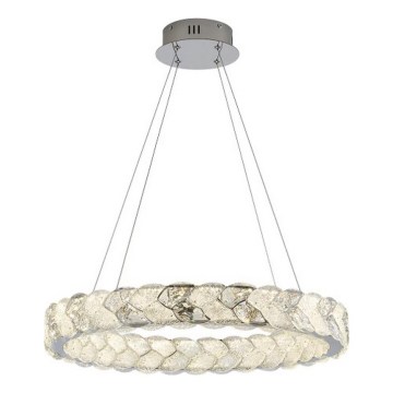 LUXERA 46156 - LED-riippuvalaisin vaijerilla LARUNA LED/38W/230V 4000K mattakromi