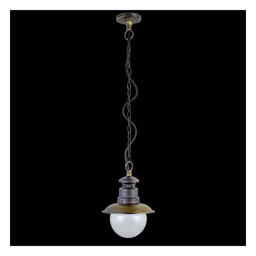 LUXERA 48401 - Ulkokattokruunu LIMASSOL 1xE27/60W/230V IP44