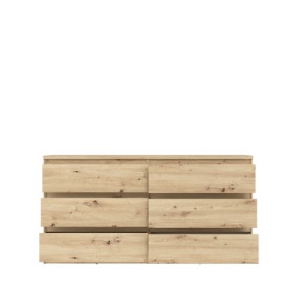 MAO-lipasto laatikoilla, artisan-tammi