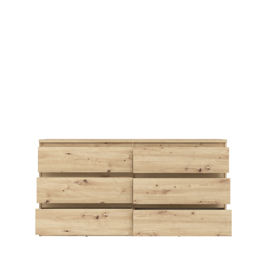 MAO-lipasto laatikoilla, artisan-tammi