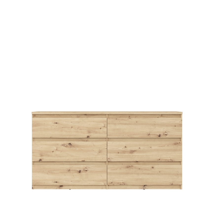 MAO-lipasto laatikoilla, artisan-tammi