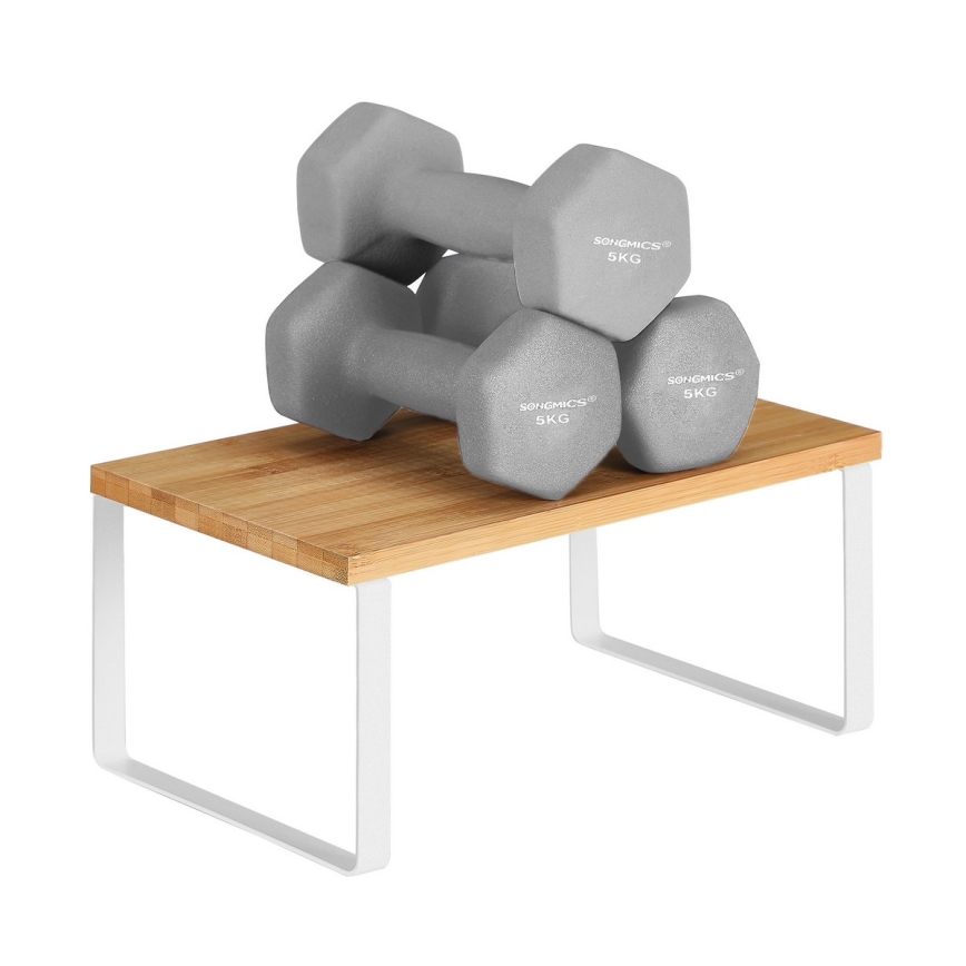 MARGE-säilytyshylly, 2 kpl, valkoinen/ruskea