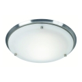 Markslöjd 102527 - Kylpyhuoneen kattovalaisin ARE 1xE27/60W/230V IP44 mattakromi