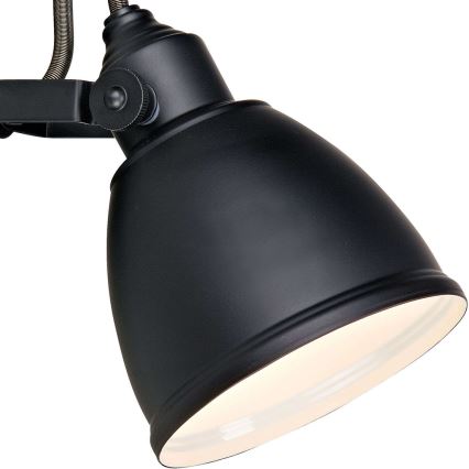 Markslöjd 105814 - Seinävalaisin FJÄLLBACKA 1xE14/40W/230V musta