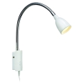 Markslöjd 105939 - LED-seinävalaisin TULIP LED/2,5W/230V valkoinen