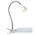 Markslöjd 106091 - LED-pöytälamppu pidikkeellä TULIP LED/3W/230V valkoinen