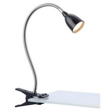 Markslöjd 106092 - LED-pöytälamppu pidikkeellä TULIP LED/3W/230V musta
