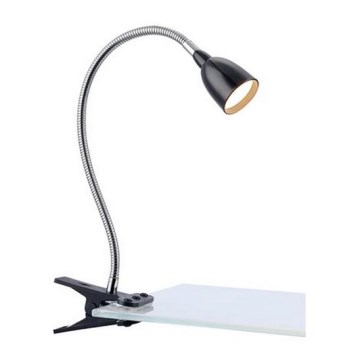 Markslöjd 106092 - LED-pöytälamppu pidikkeellä TULIP LED/3W/230V musta