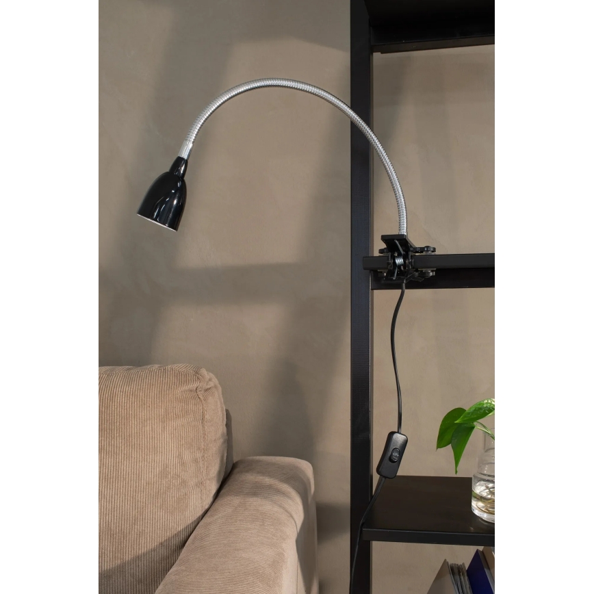Markslöjd 106092 - LED-pöytälamppu pidikkeellä TULIP LED/3W/230V musta