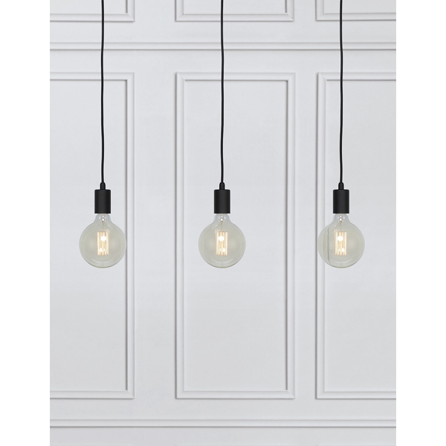 Markslöjd 106336 - Kattokruunu narulla SKY 3xE27/60W/230V