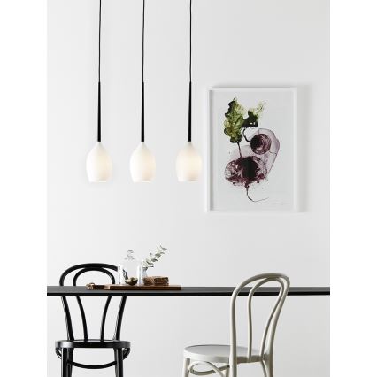 Markslöjd 106808 - Kattokruunu narulla SALUTE 3xE14/40W/230V