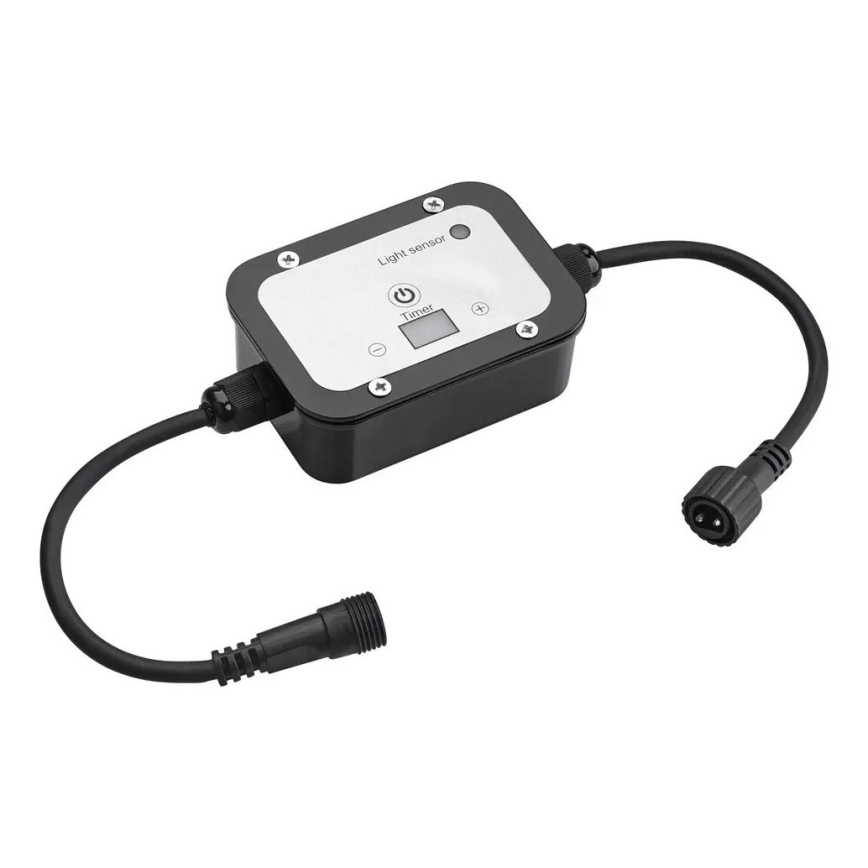 Markslöjd 106936 - Hämäräanturi ajastimella GARDEN24 24V IP44