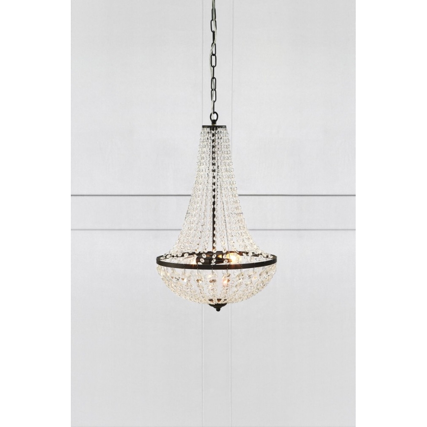 Markslöjd 107027 - Kristalli-ketjukattokruunu GRÄNSÖ 2xE14/40W/230V