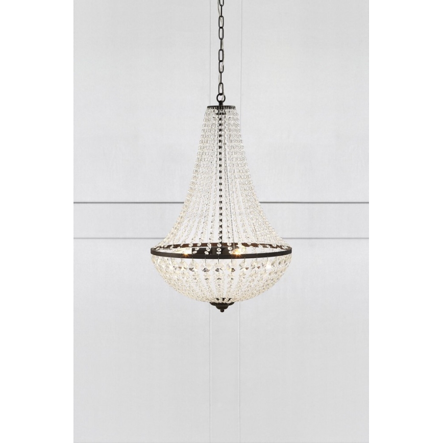 Markslöjd 107028 - Kristalli-ketjukattokruunu GRÄNSÖ 3xE14/40W/230V