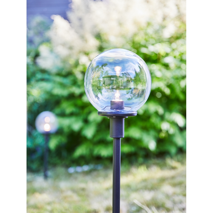 Markslöjd 107283 - LED-ulkovalaisin GARDEN24 LED/3W/24V 60 cm IP44 musta/kirkas
