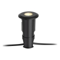 Markslöjd 107285 - LED-upotettava ulkovalaisin GARDEN24 LED/3W/24V IP44 musta